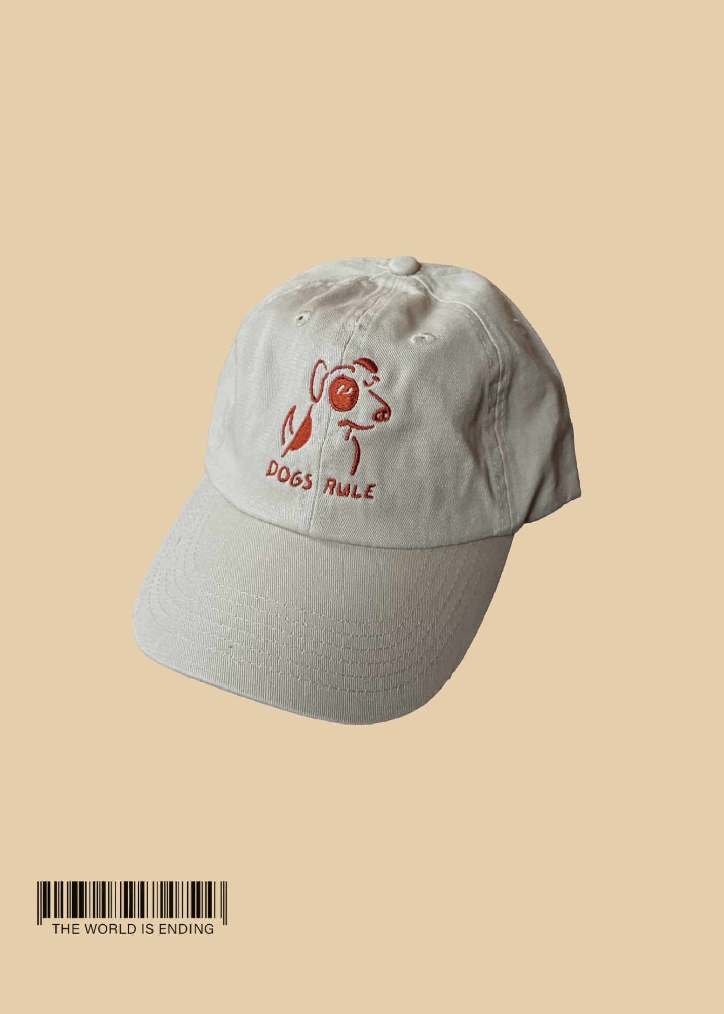 JOE KRAFT DOGS RULE HAT - BEIGE
