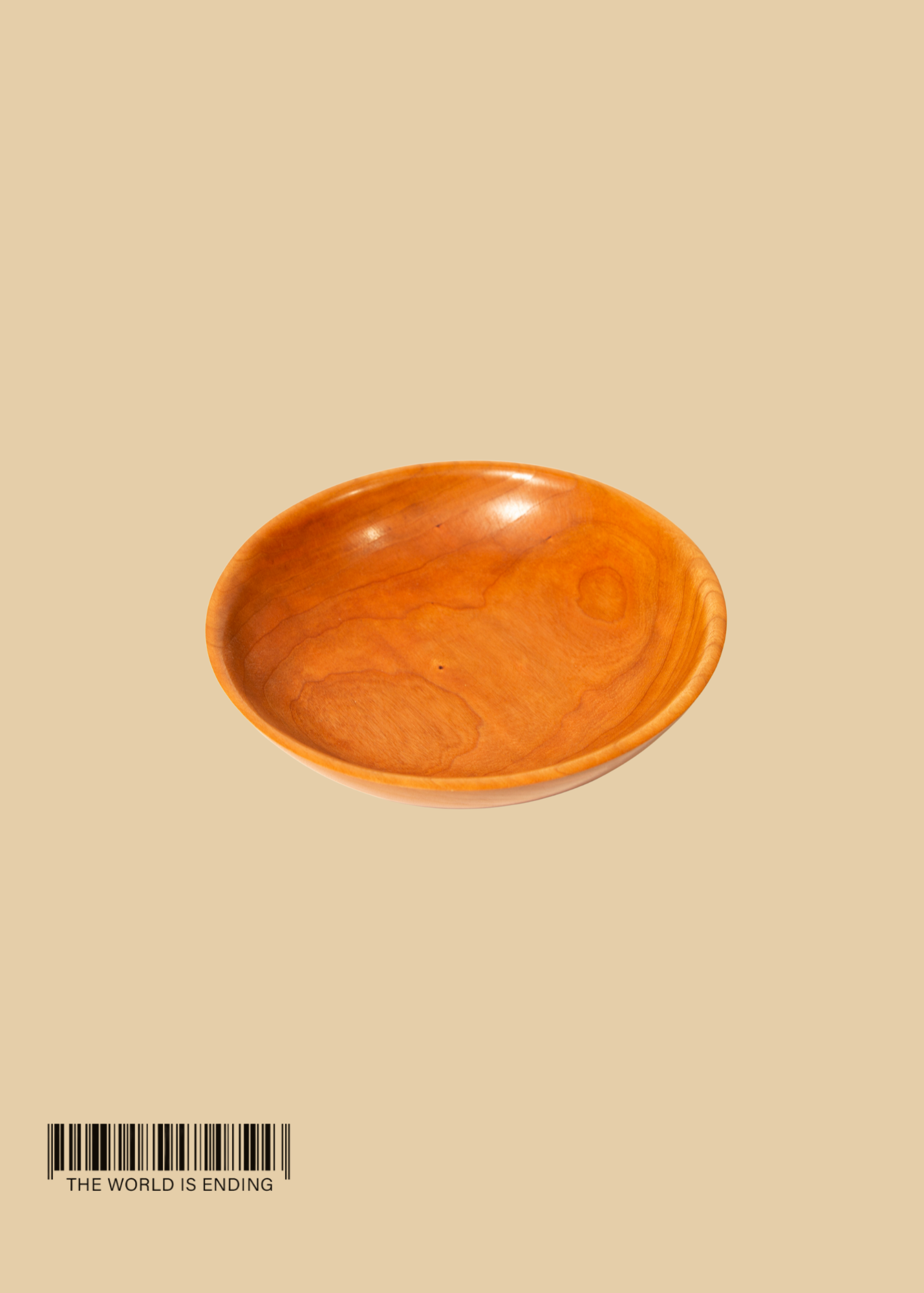 AGTURNING CHERRY WOOD BOWL 7”