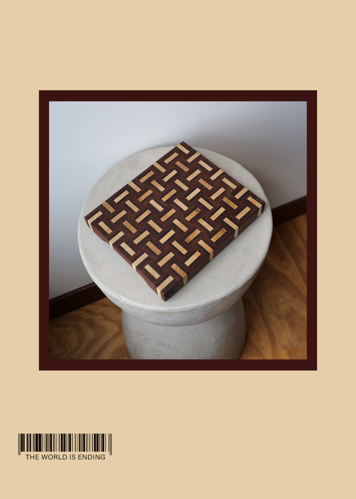 SAM APPLEBAUM - DARK WEAVE CUTTING BOARD