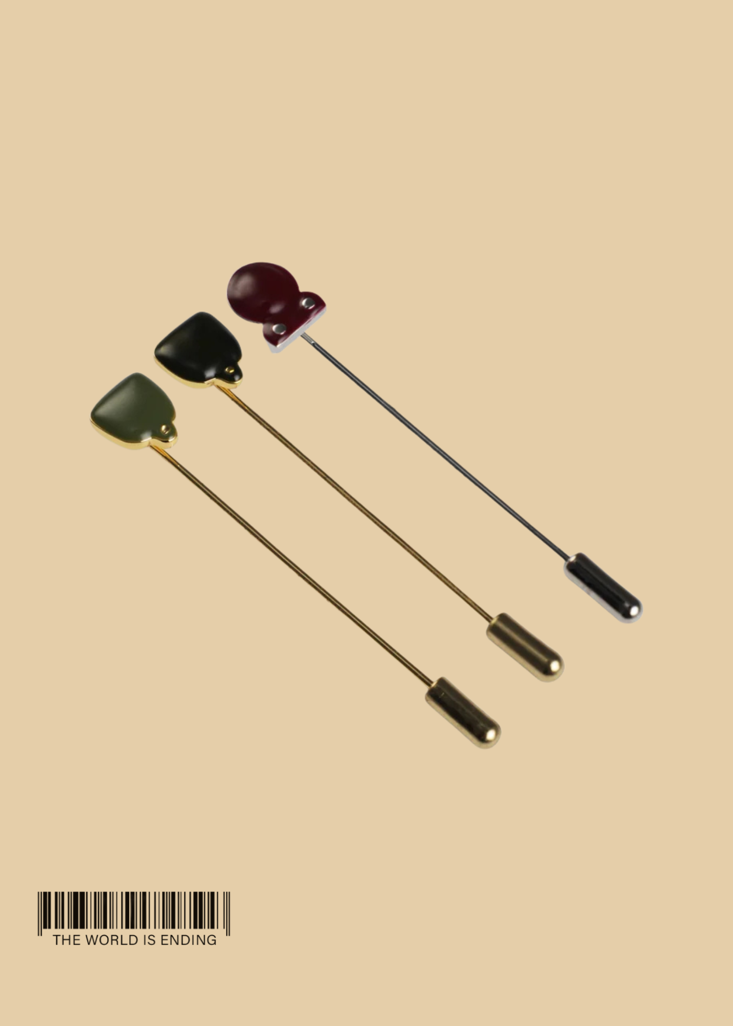 THE CENTER OF ORDER AND EXPERIMENTATION x THE TIE BAR LAPEL PIN GIFT SET