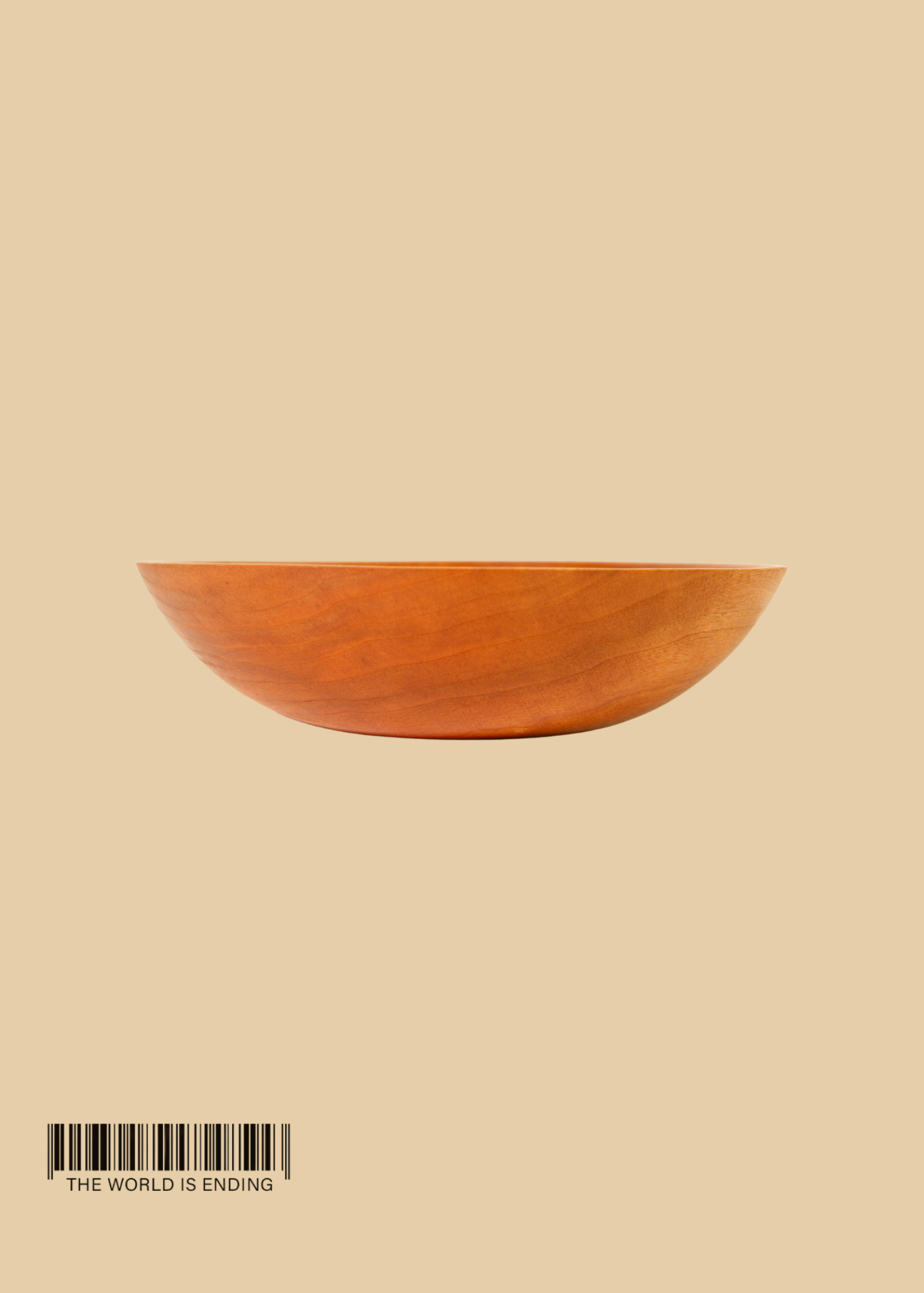AGTURNING CHERRY WOOD BOWL 7”
