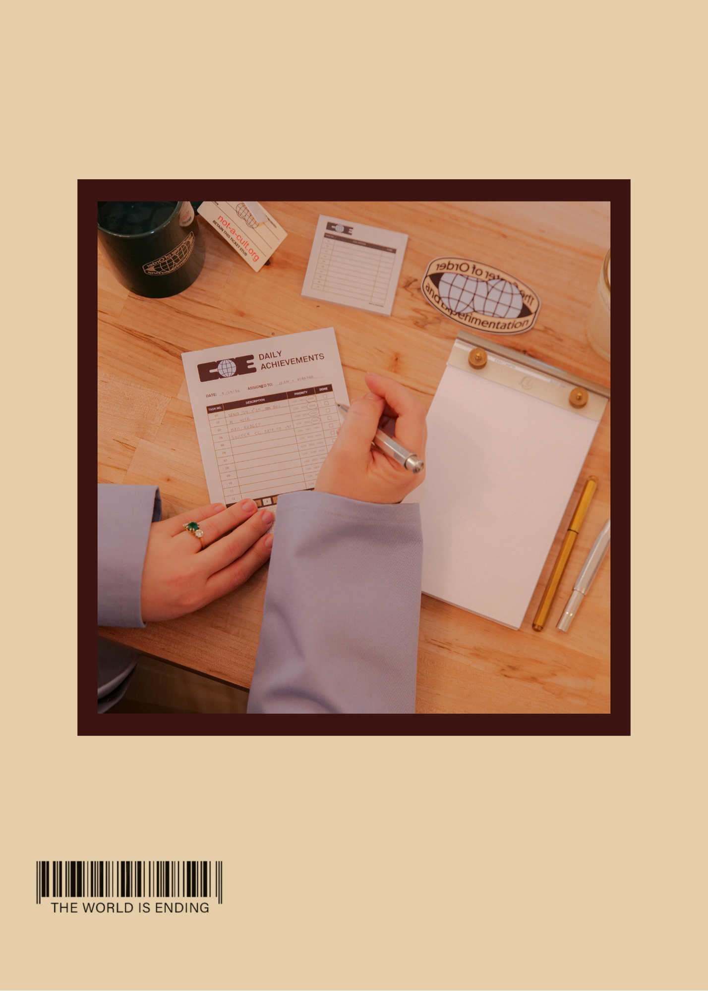 MARIGOLD PRESS COE TASK STICKY NOTES