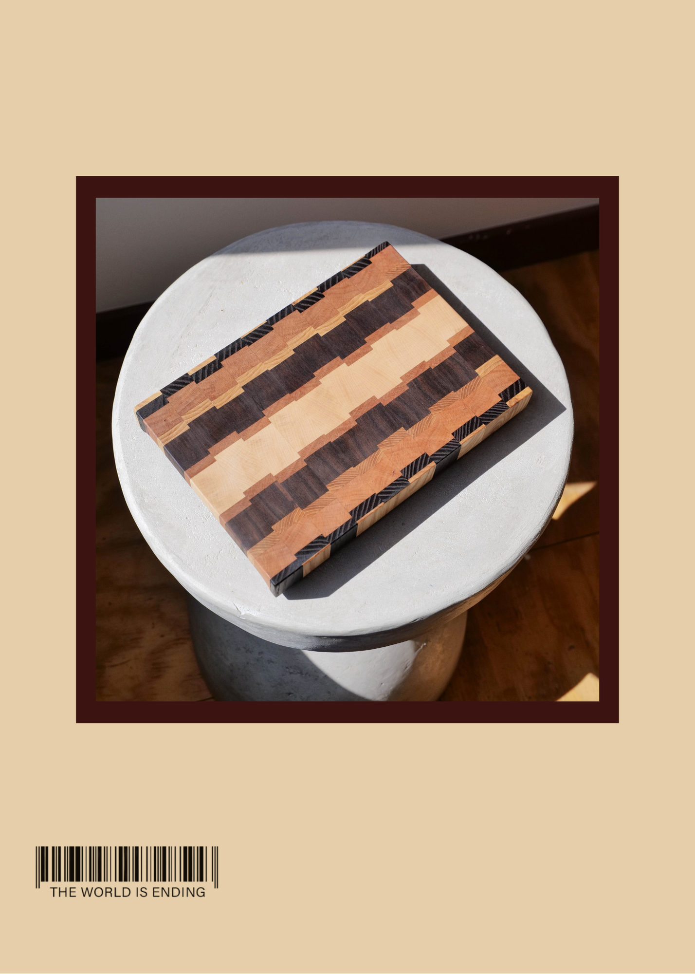 SAM APPLEBAUM END GRAIN MIX CUTTING BOARD