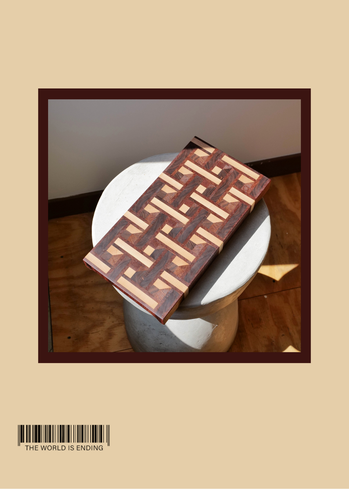 SAM APPLEBAUM MULTI CUBBIE WEAVE CUTTING BOARD