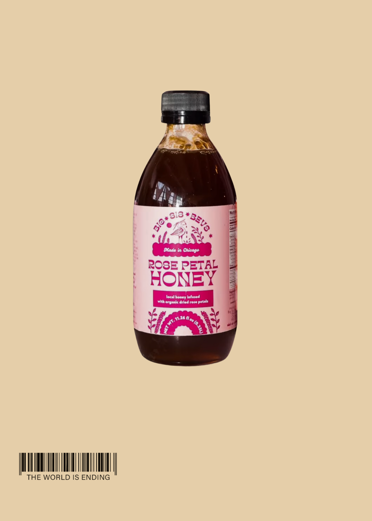 BIG SIS SYRUPS ROSE PETAL HONEY