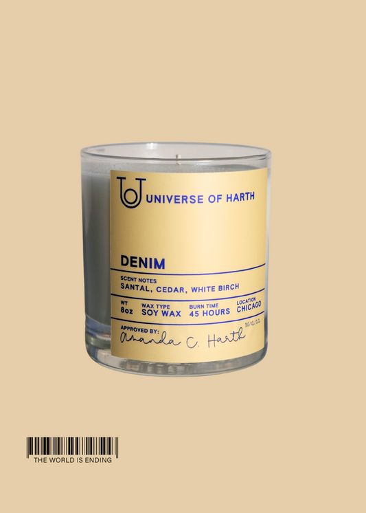 UNIVERSE OF HARTH CANDLE - DENIM