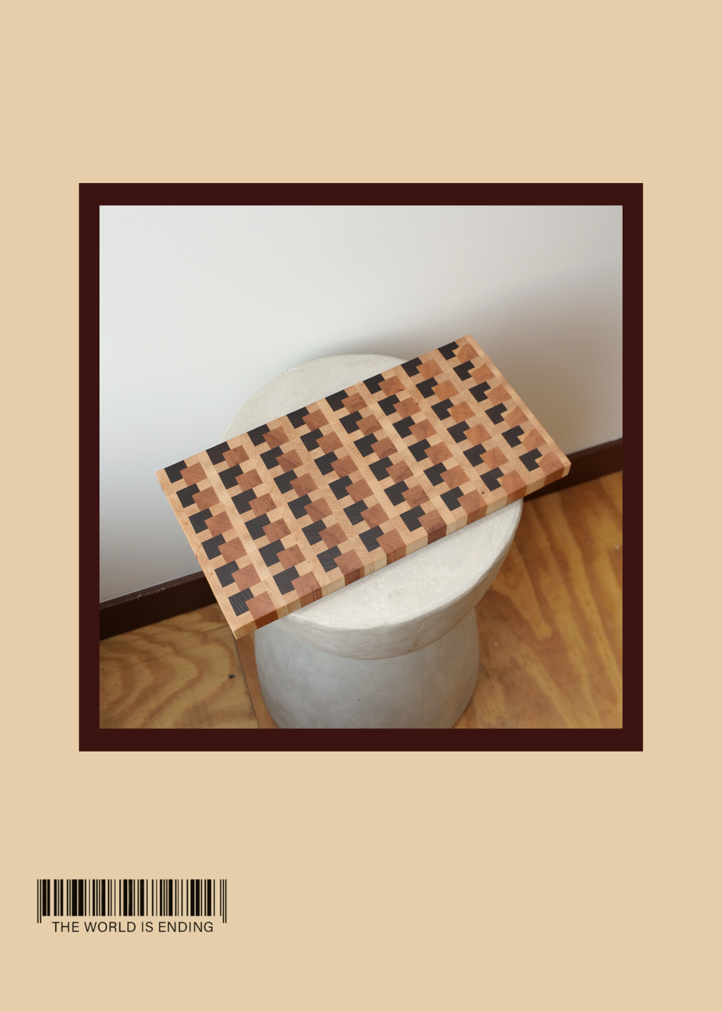 SAM APPLEBAUM SQUARE SHADOW CUTTING BOARD