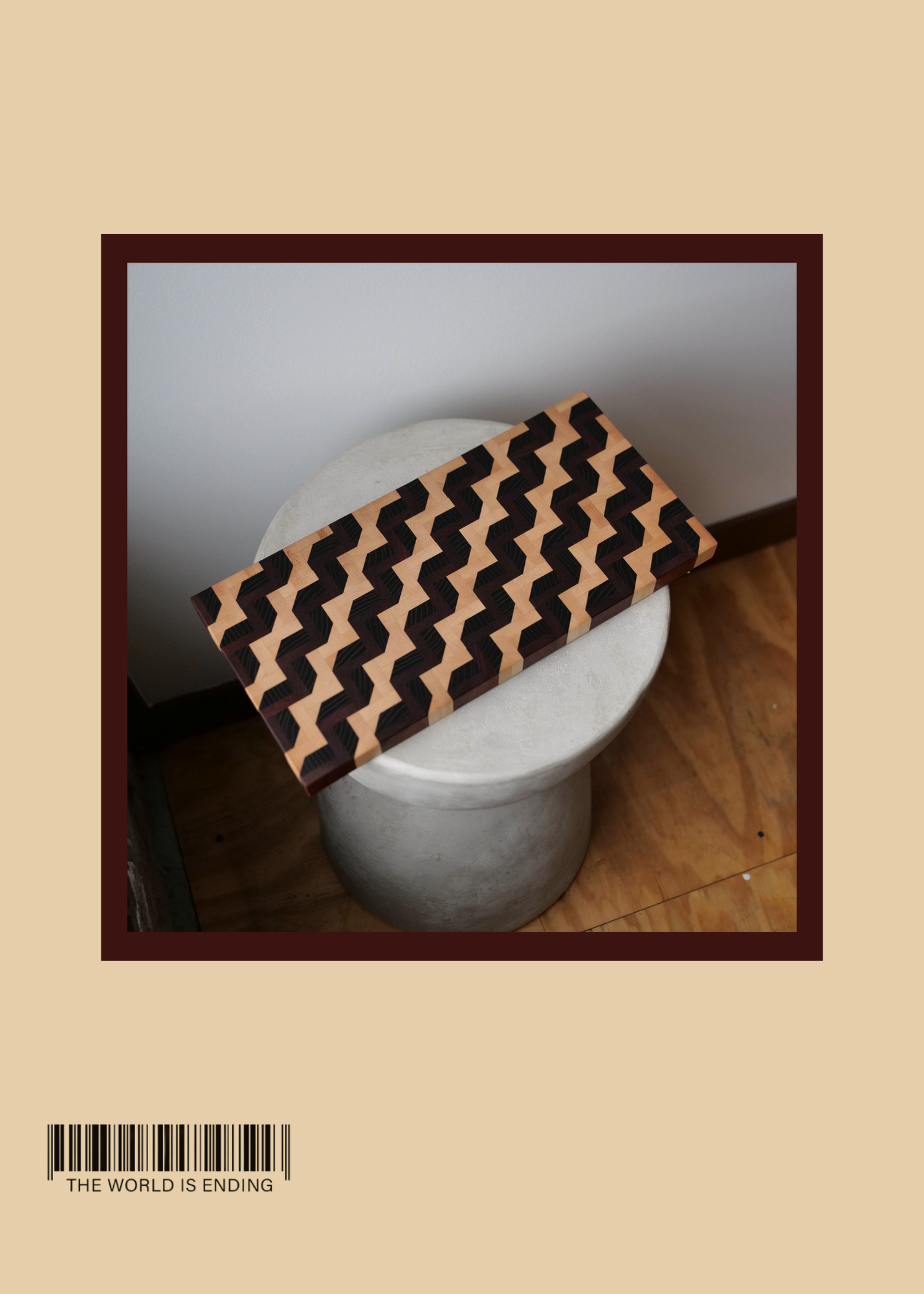 SAM APPLEBAUM THICK LADDER CUTTING BOARD