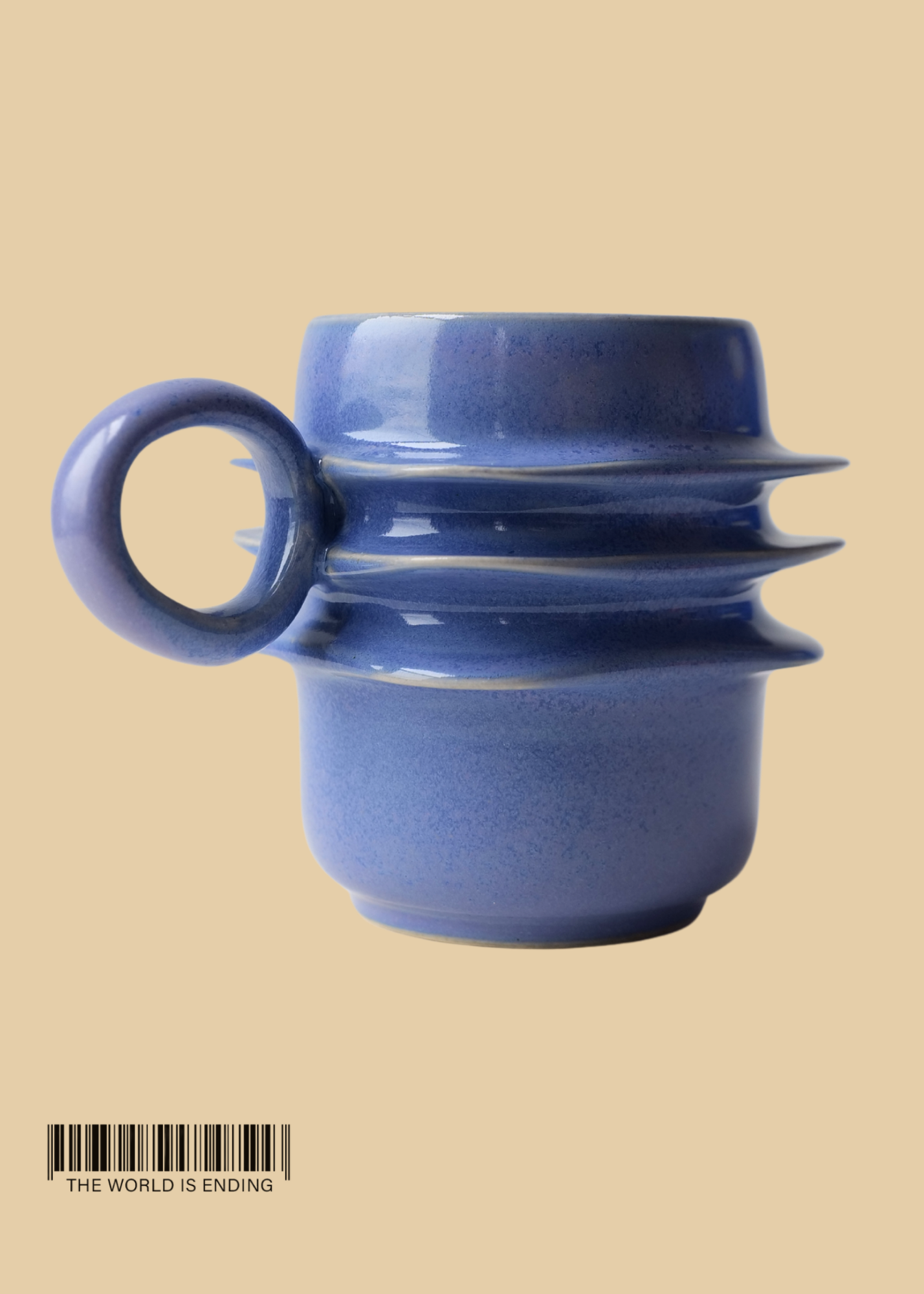 DARA SCHUMAN - OCEAN BLUE MUG 2