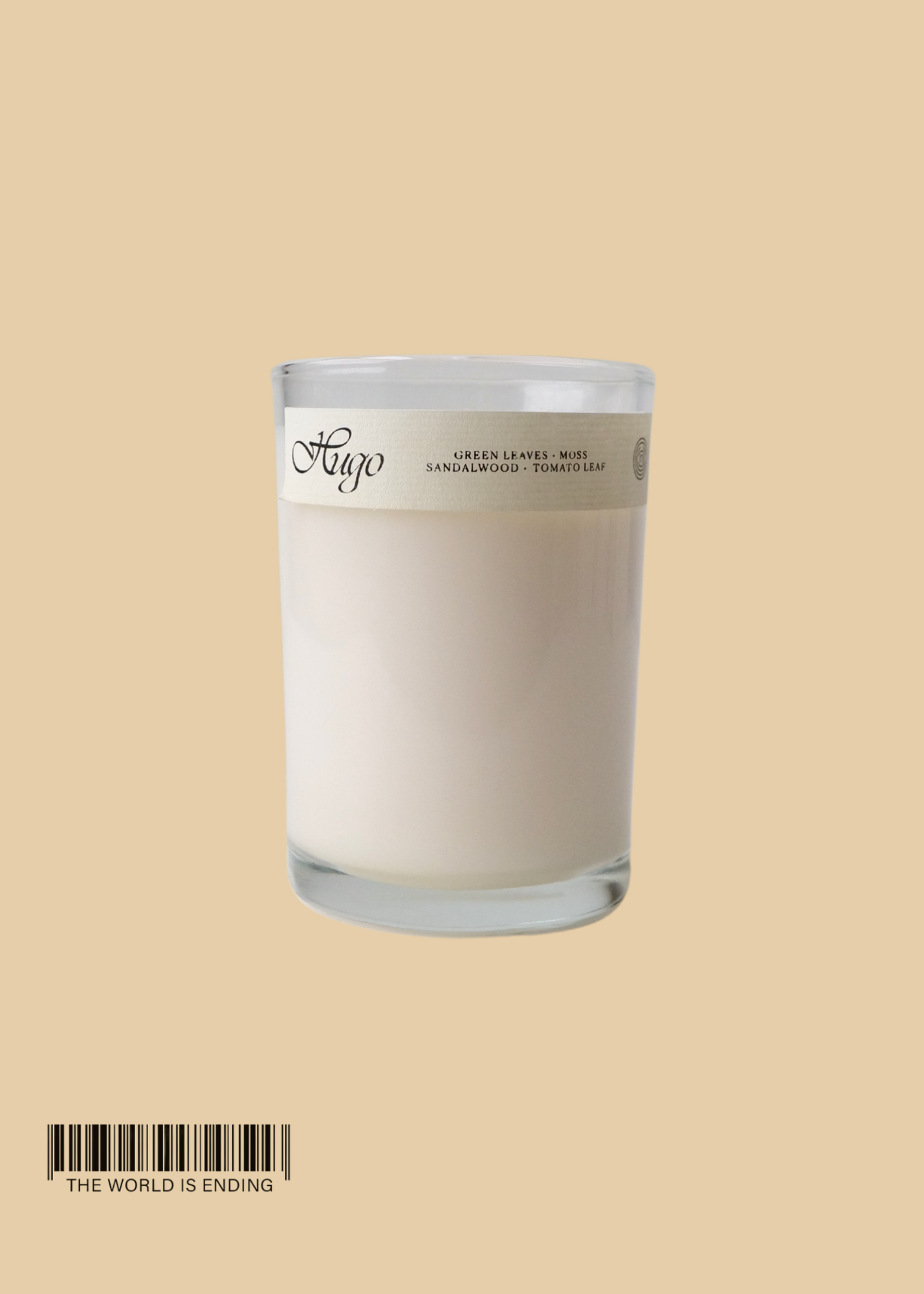 RUIZ ATELIER HUGO CANDLE 7OZ