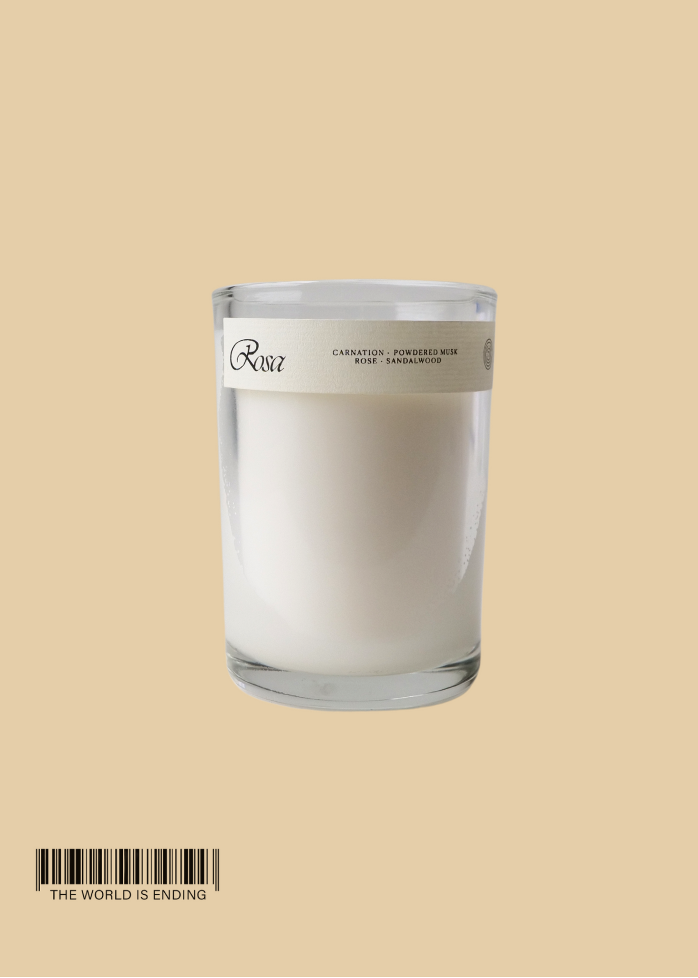 RUIZ ATELIER ROSA CANDLE 7OZ