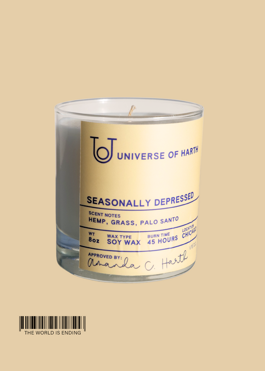 UNIVERSE OF HARTH CANDLE - SEASONALLY DEPRESSED