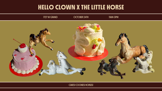 HELLO CLOWN X THE LITTLE HORSE