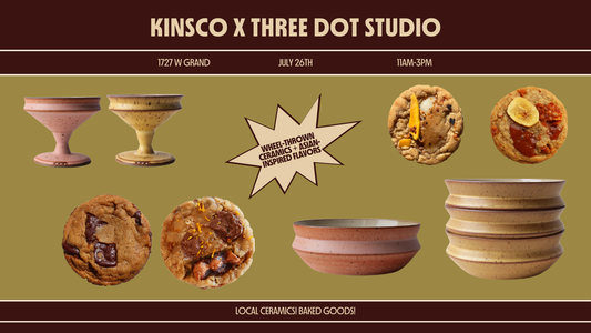 THREE DOT STUDIO X KINSCO