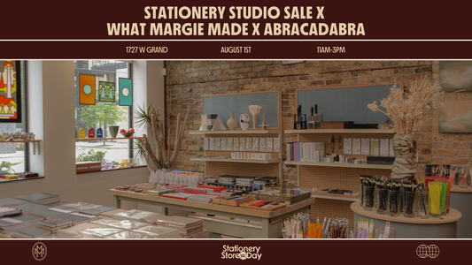 STATIONERY STORE DAY SALE + POP-UP