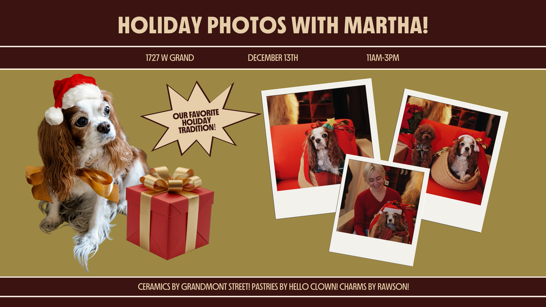 HOLIDAY PHOTOS WITH MARTHA