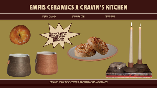 EMRIS CERAMICS X CRAVIN'S KITCHEN