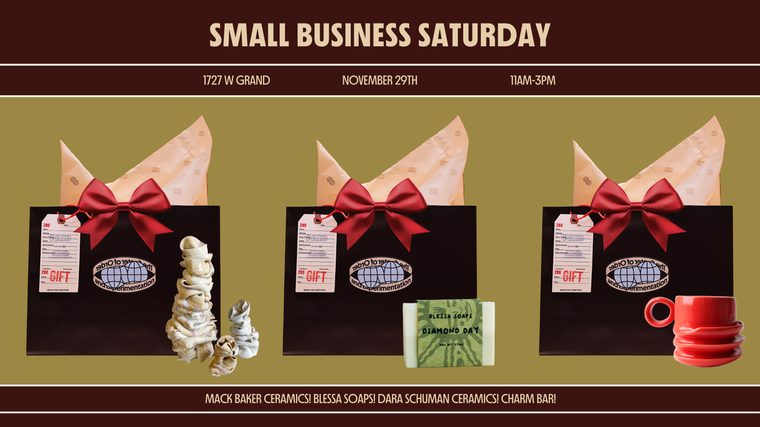 SMALL BUSINESS SATURDAY