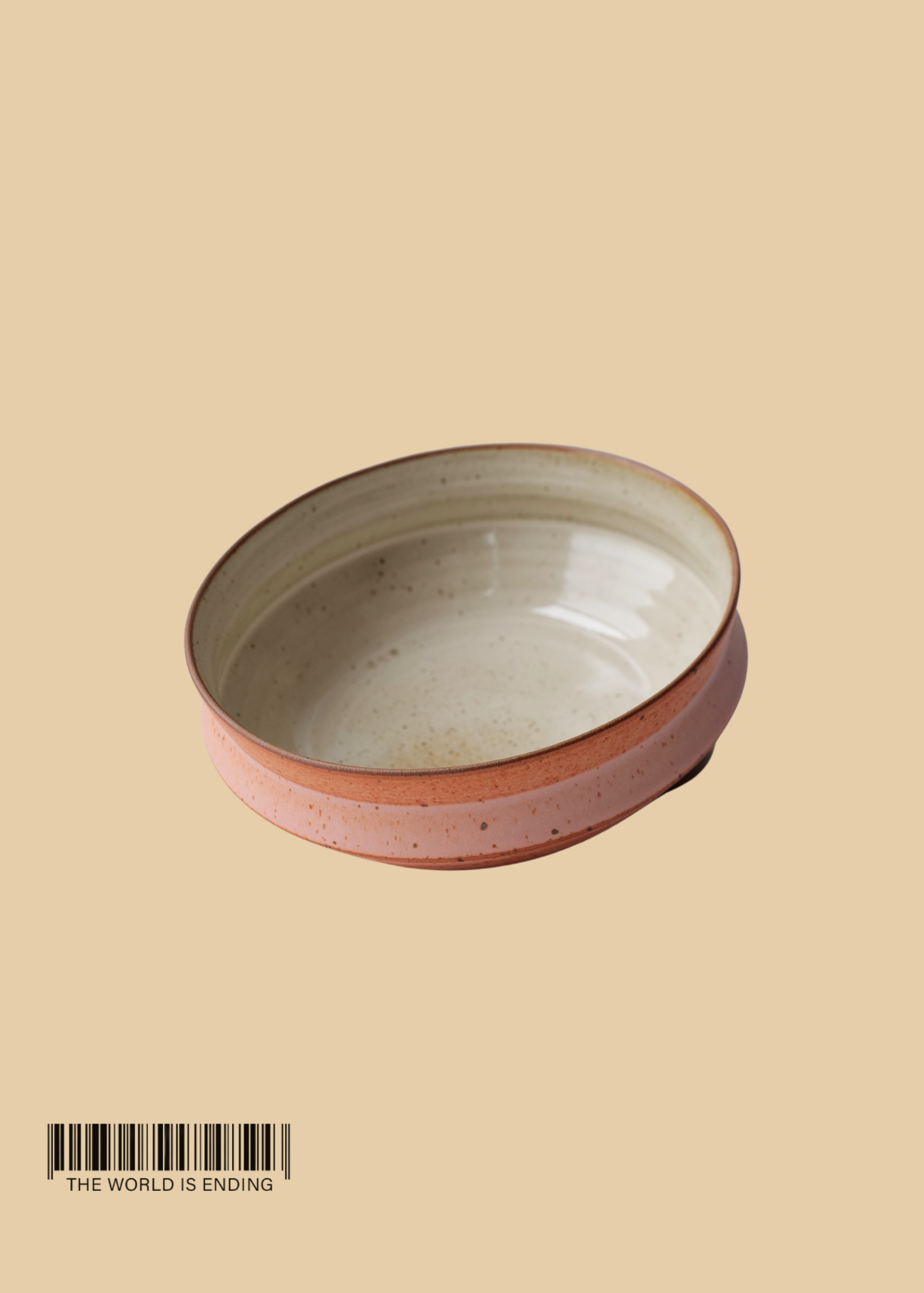 THREE DOT CERAMICS PINK BOWL