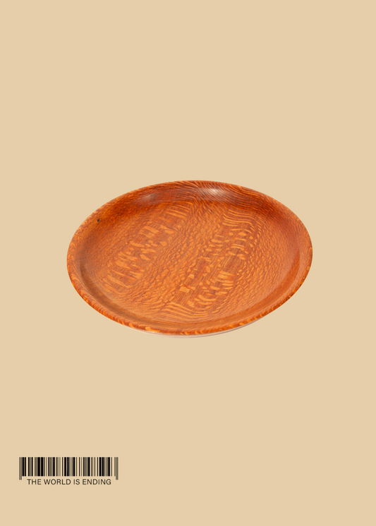AGTURNING LEOPARD WOOD BOWL 9"