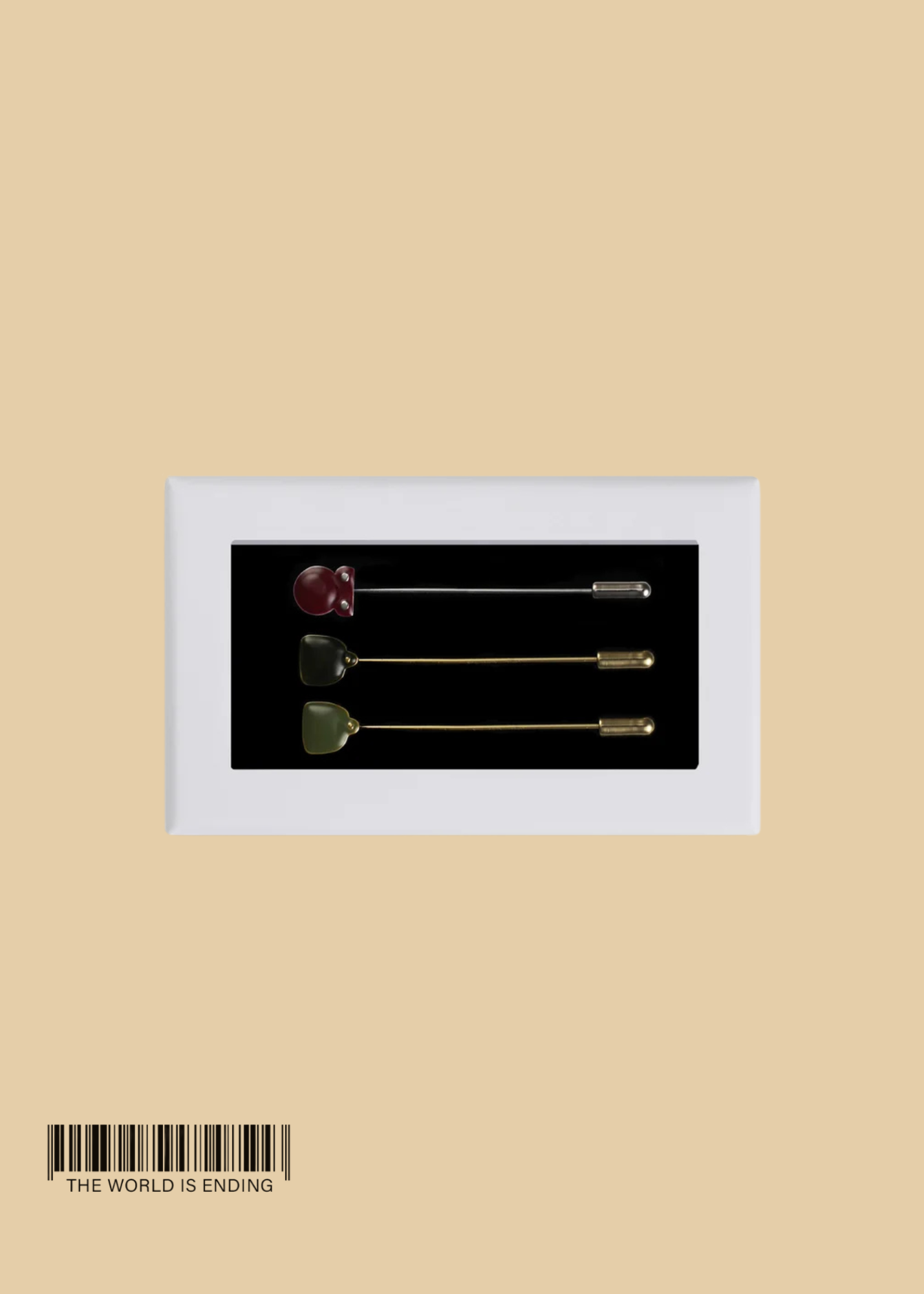 THE CENTER OF ORDER AND EXPERIMENTATION x THE TIE BAR LAPEL PIN GIFT SET