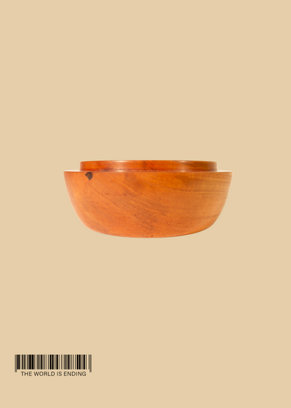AGTURNING 7" SWISS PEAR WOOD BOWL