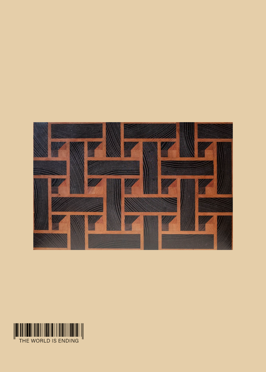 SAM APPLEBAUM CUBBIE WEAVE CUTTING BOARD