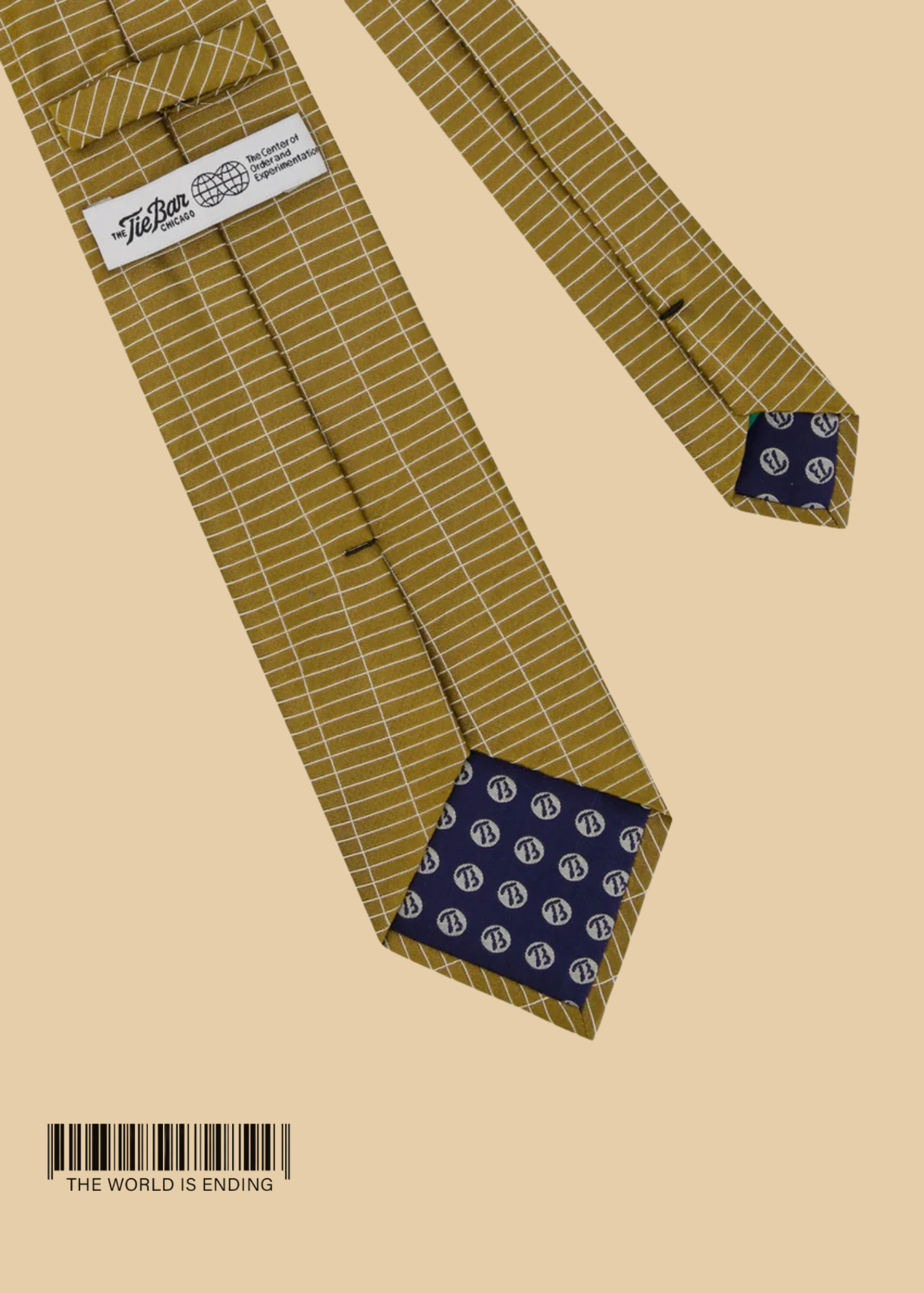 THE CENTER OF ORDER AND EXPERIMENTATION X THE TIE BAR THE STRATEGY OFFICE OCHRE TIE