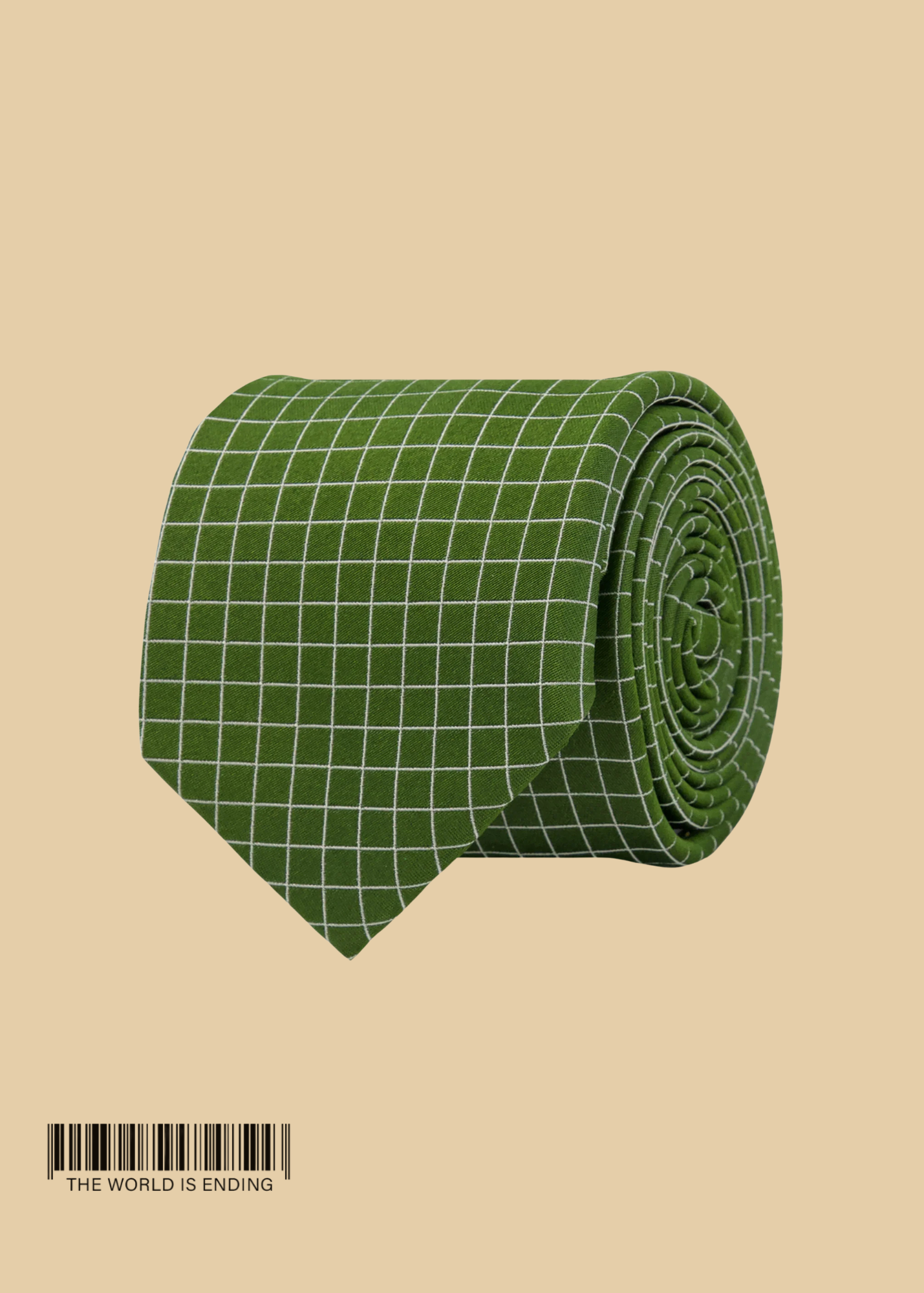 THE CENTER OF ORDER AND EXPERIMENTATION x THE TIE BAR THE NETWORK EXECUTIVE GREEN TIE