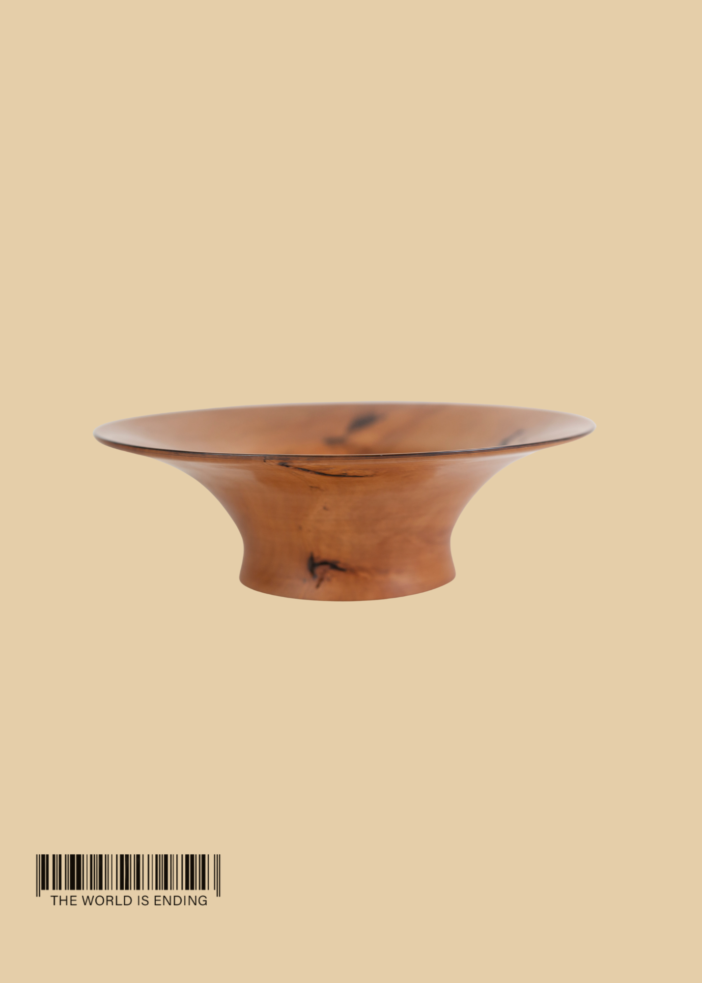 AGTURNING SWISS PEAR WOOD BOWL 8"