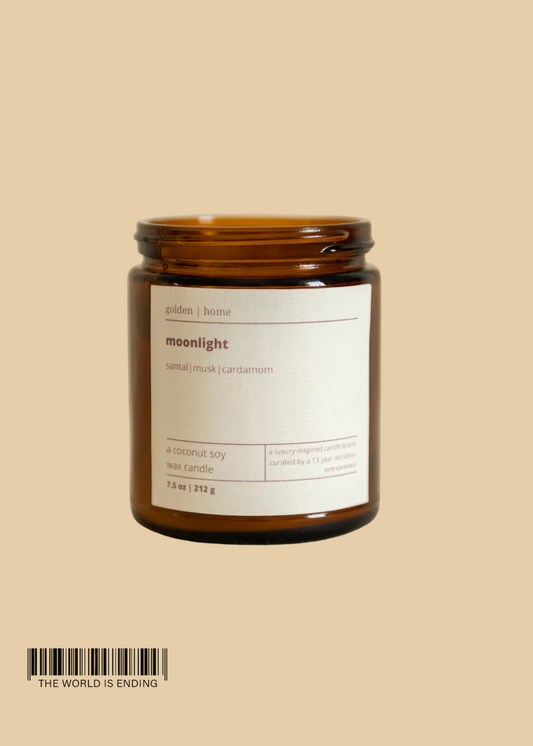 GOLDEN HOME CANDLE - MOONLIGHT