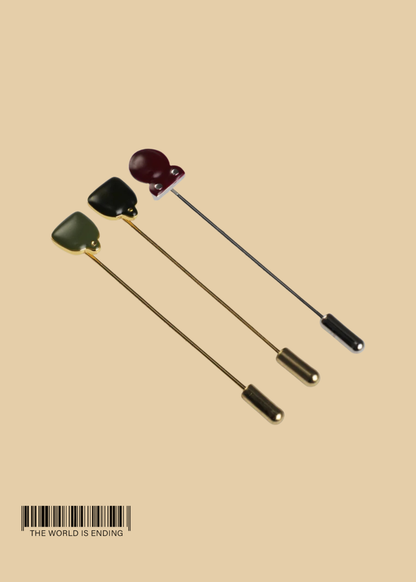 THE CENTER OF ORDER AND EXPERIMENTATION x THE TIE BAR LAPEL PIN GIFT SET