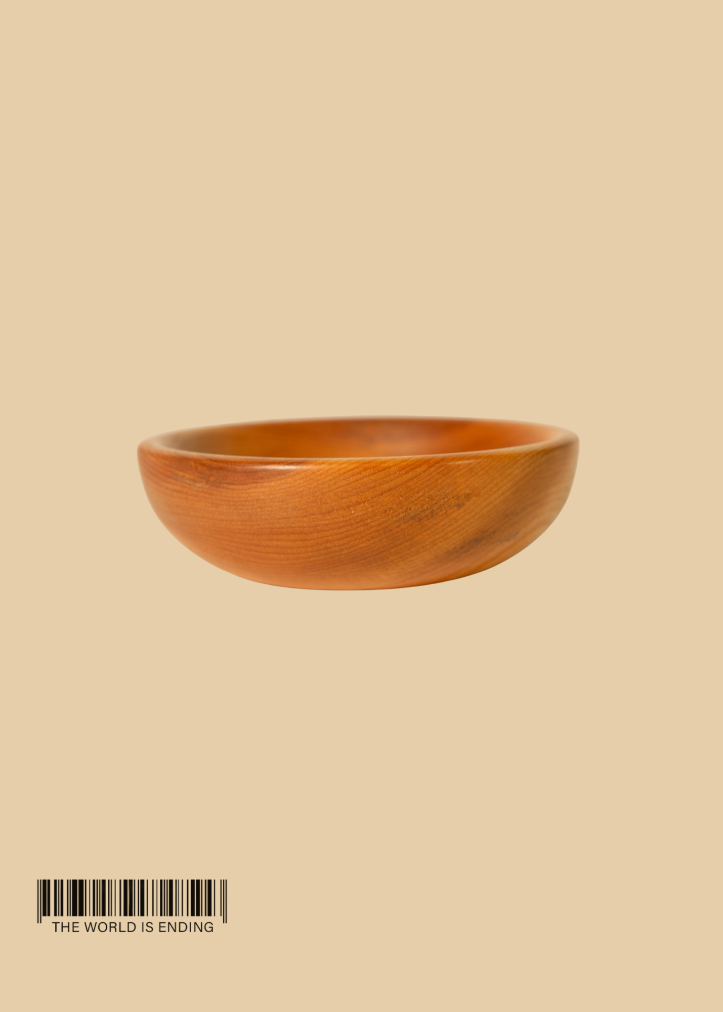 AGTURNING FLAME BIRCH WOOD BOWL 6”