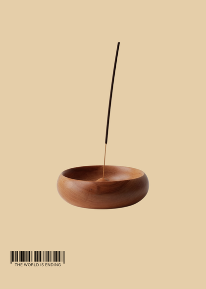 STUDIO SOUR MAPLE MOUND INCENSE BURNER