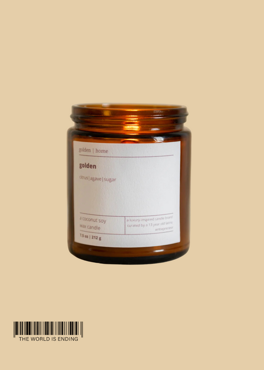GOLDEN HOME CANDLE - GOLDEN