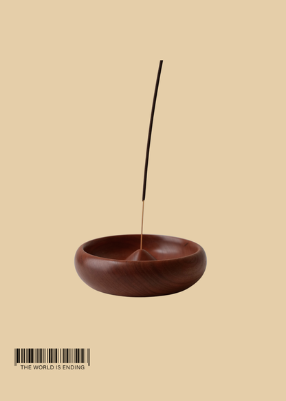 STUDIO SOUR CHERRY MOUND INCENSE BURNER