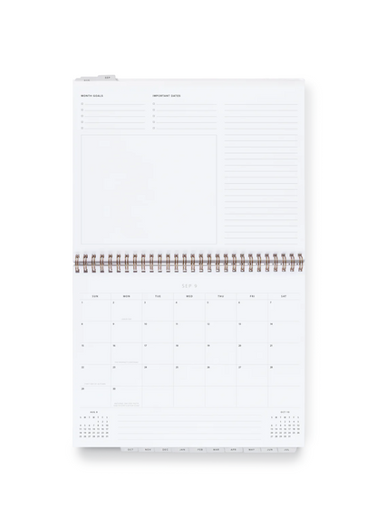 MM 2024-2025 Appointed Weekly Task Planner - Blossom Pink