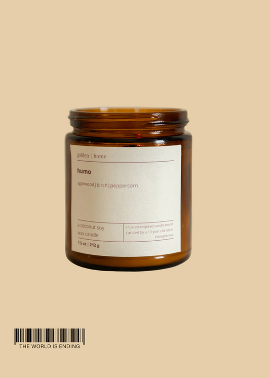 GOLDEN HOME CANDLE - HUMO