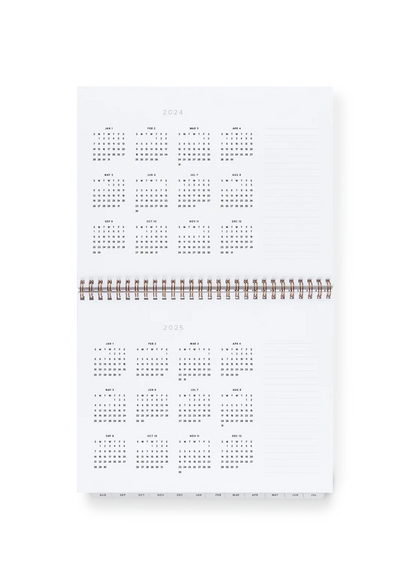 MM 2024-2025 Appointed Weekly Task Planner - Blossom Pink