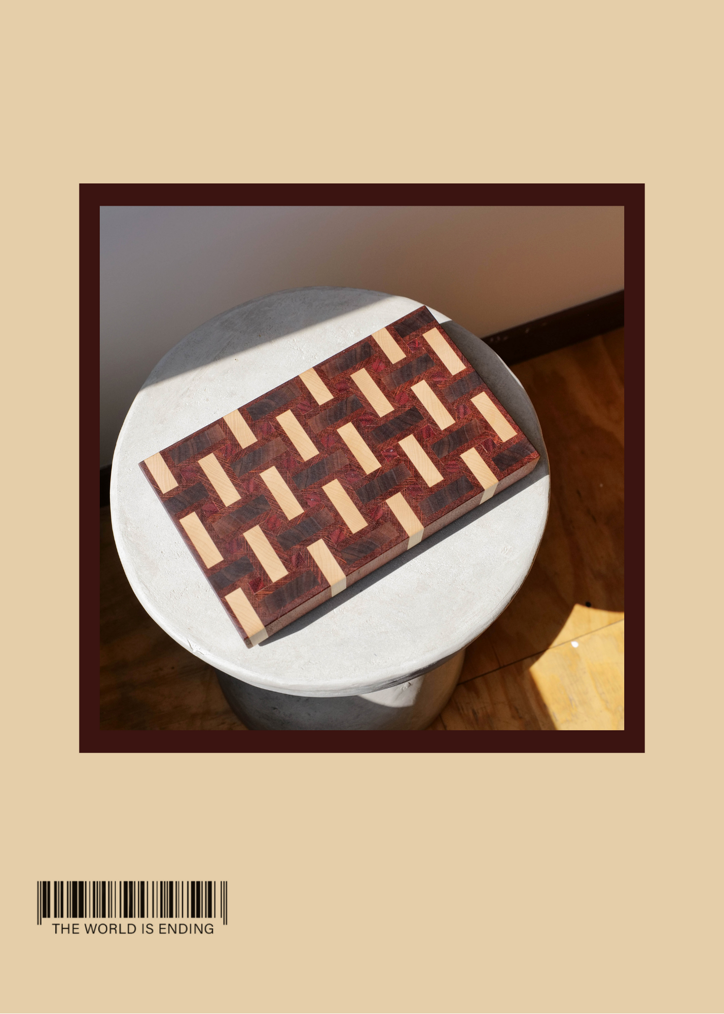 SAM APPLEBAUM SMALL WEAVE CUTTING BOARD