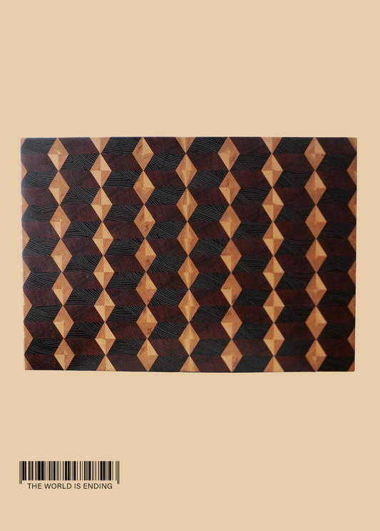 SAM APPLEBAUM BIG CUBES CUTTING BOARD