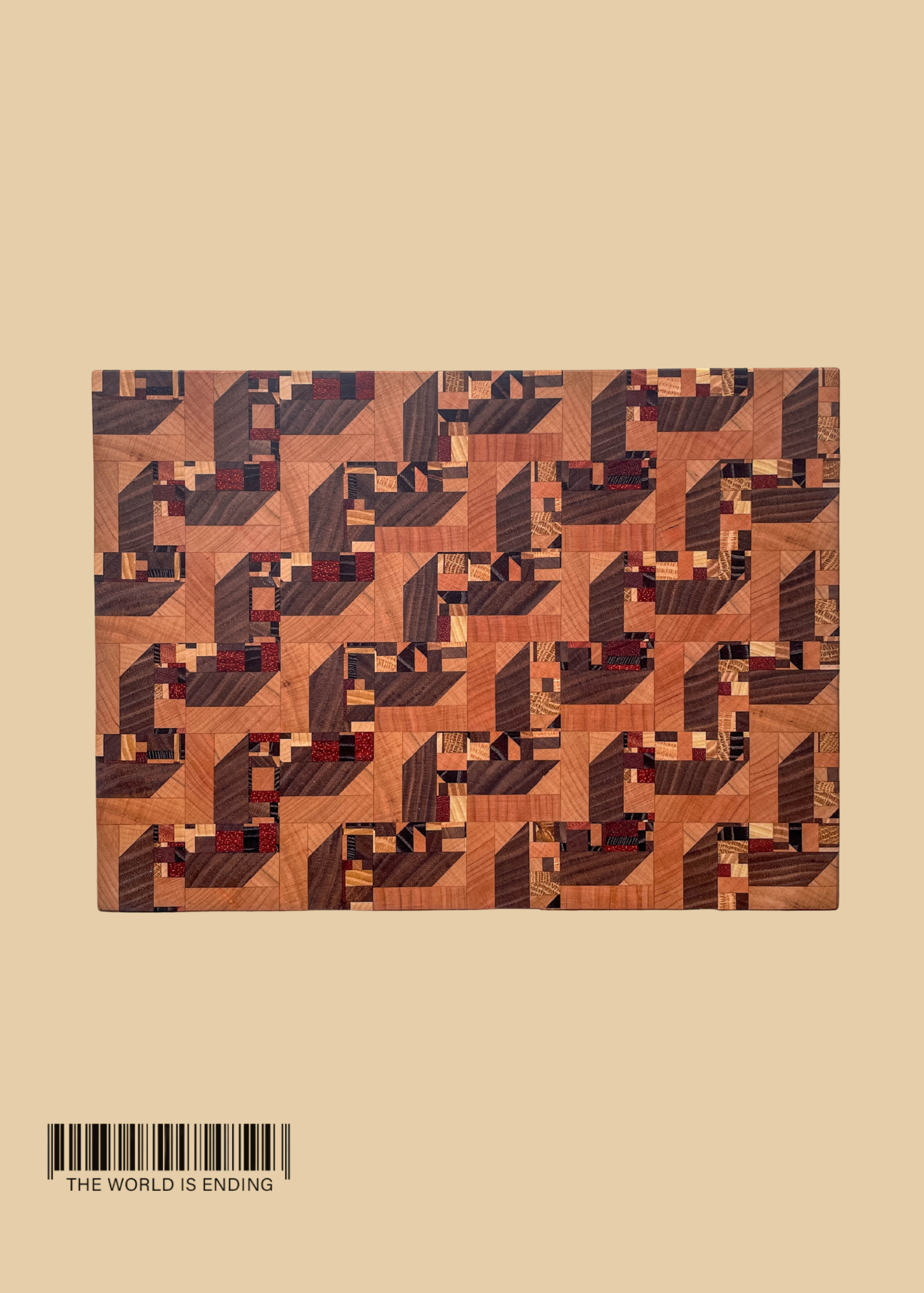 SAM APPLEBAUM #8 CHAOS LADDER CUTTING BOARD