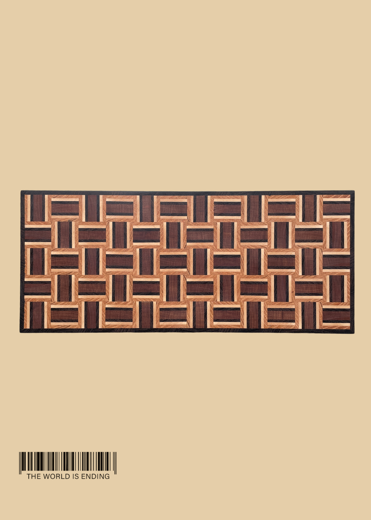 SAM APPLEBAUM #10 WENGE WEAVE CUTTING BOARD