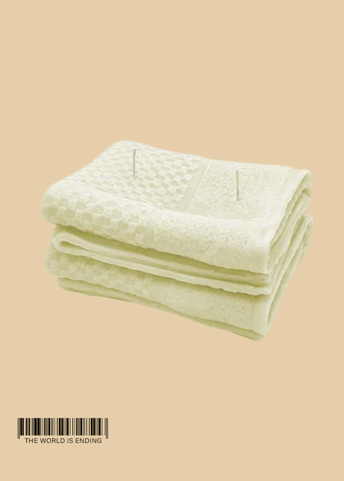IVORY FOLDED TOWEL