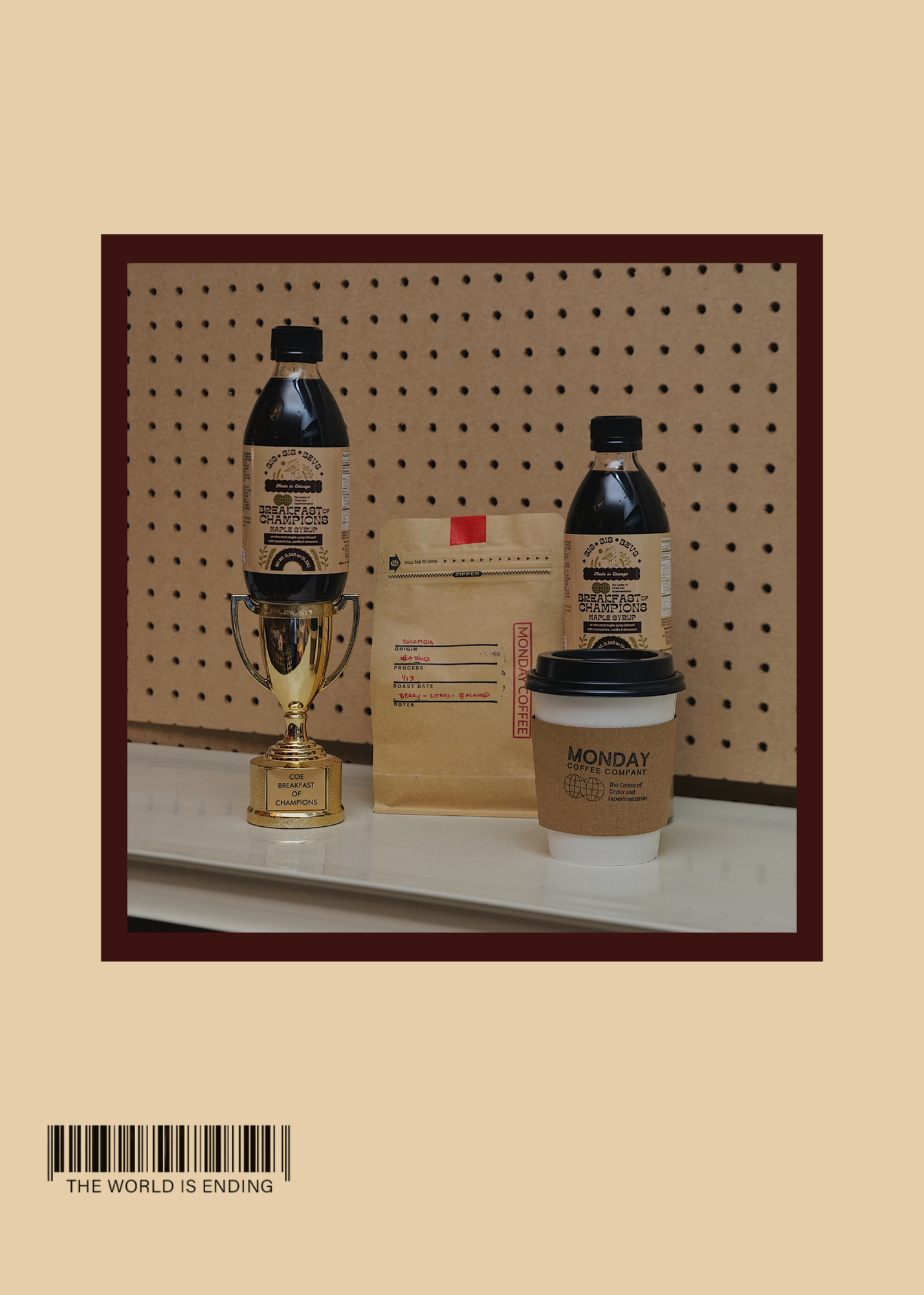 BIG SIS SYRUPS BREAKFAST OF CHAMPIONS MAPLE SYRUP