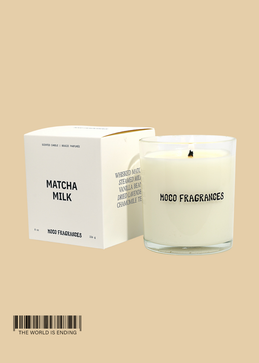 MOCO FRAGRANCES CANDLE - MATCHA MILK