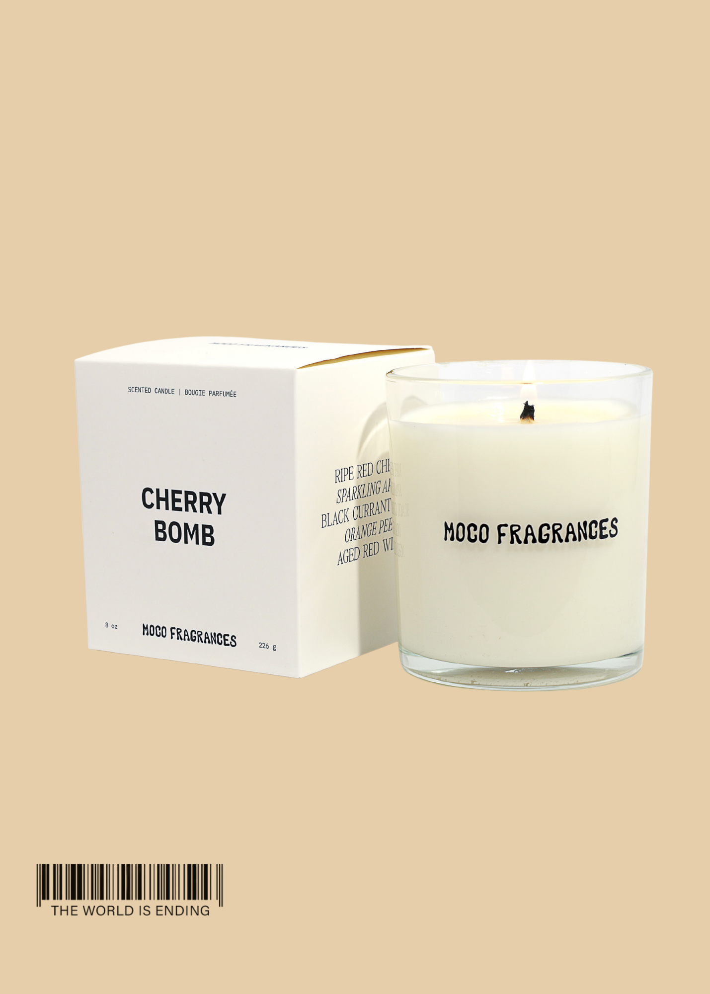 MOCO FRAGRANCES CANDLE - CHERRY BOMB
