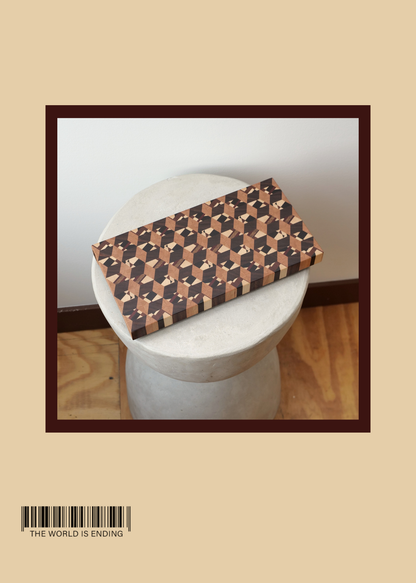 SAM APPLEBAUM CHAOS CUBES CUTTING BOARD