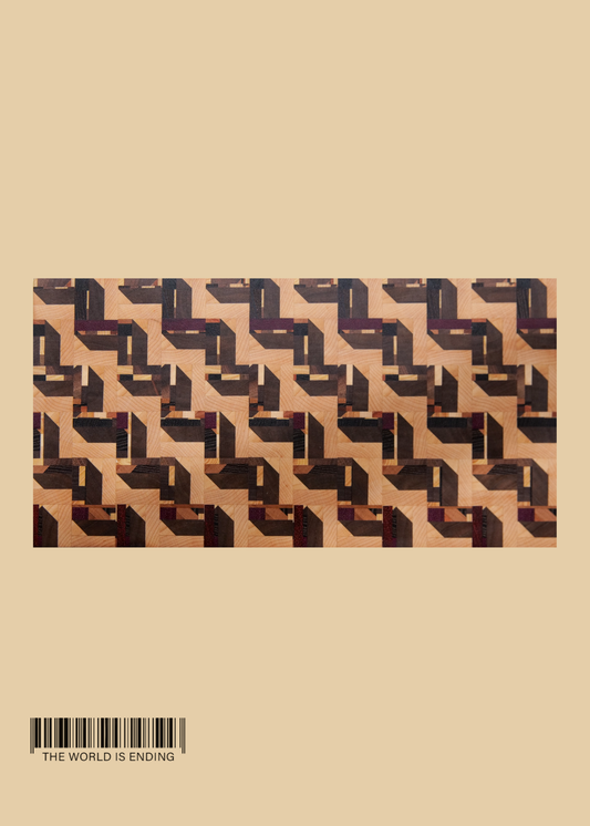 SAM APPLEBAUM MINI CHAOS LADDER #2 CUTTING BOARD