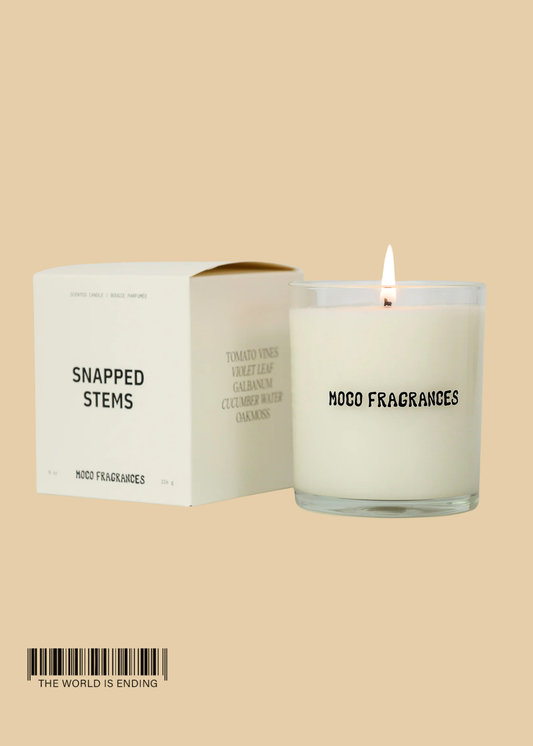 MOCO FRAGRANCES CANDLE - SNAPPED STEMS